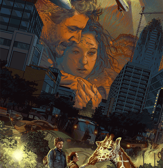 The Last of Us: It's Okay Baby Girl, I Got You Fine Art Print