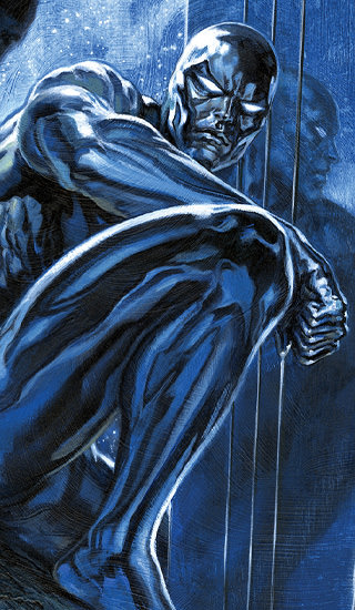 Silver Surfer: Ghost Light Fine Art Print