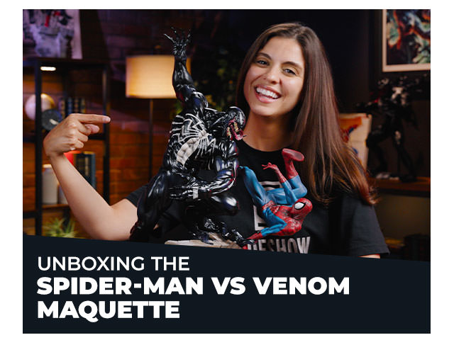 Unboxing the Spider-Man vs Venom Maquette