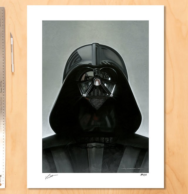 Darth Vader: Inner Sanctum Fine Art Print