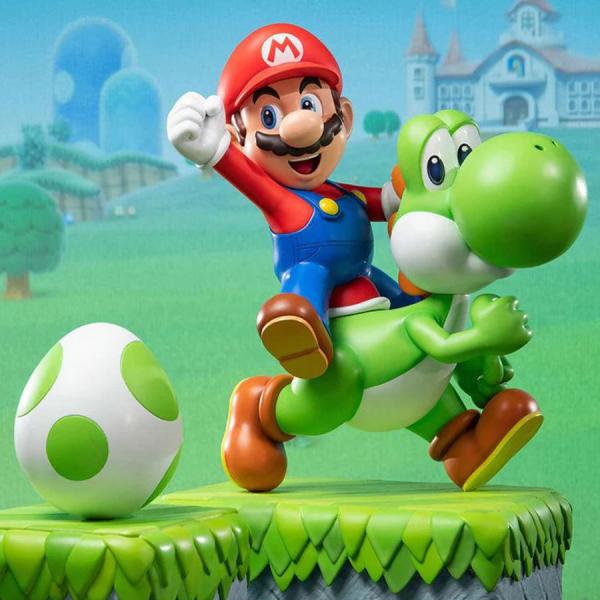 Mario and Yoshi (Exclusive Edition) Statues by First 4 Figures