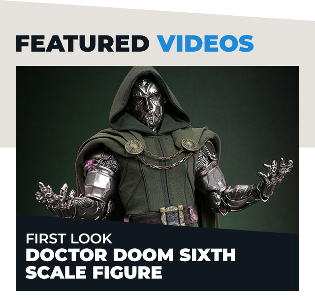First Look: Doctor Doom Sixth Scale Figure