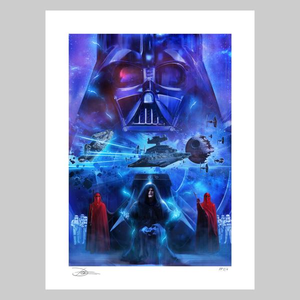 Star Wars™: Dark Forces of the Galactic Empire Art Print by Dave Wilkins