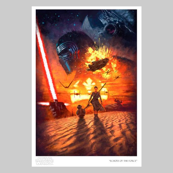 Echoes of the Force (Star Wars) Art Print by ACME Archives