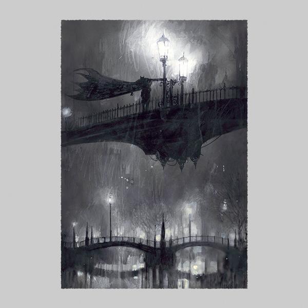 When the Knight Comes (DC Comics) Art Print by Bill Sienkiewicz