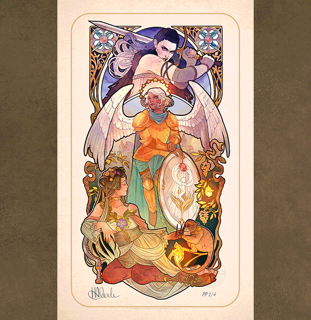 Critical Role: As Portrayed By Art Prints