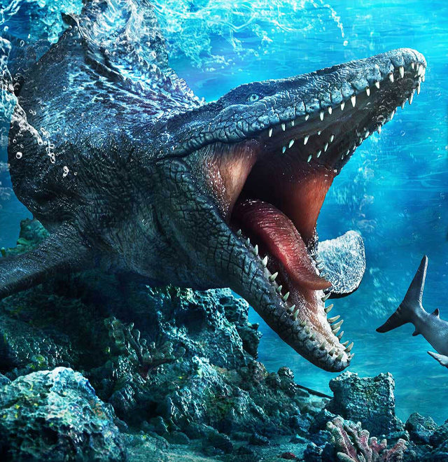 Mosasaurus “Lagoon” Statue - 1:15 Scale - Legacy Museum Collection - Jurassic World (Prime 1 Studio)