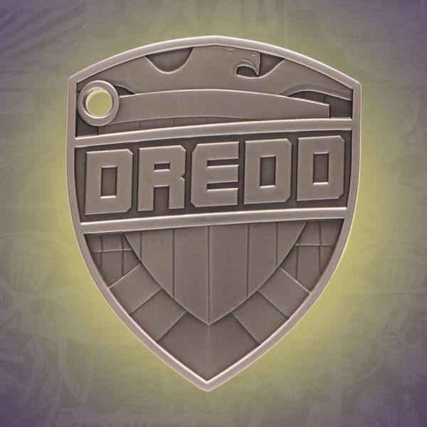 2000 AD - Judge Dredd Badge 2025 Silver Collectible by 101 Collectibles