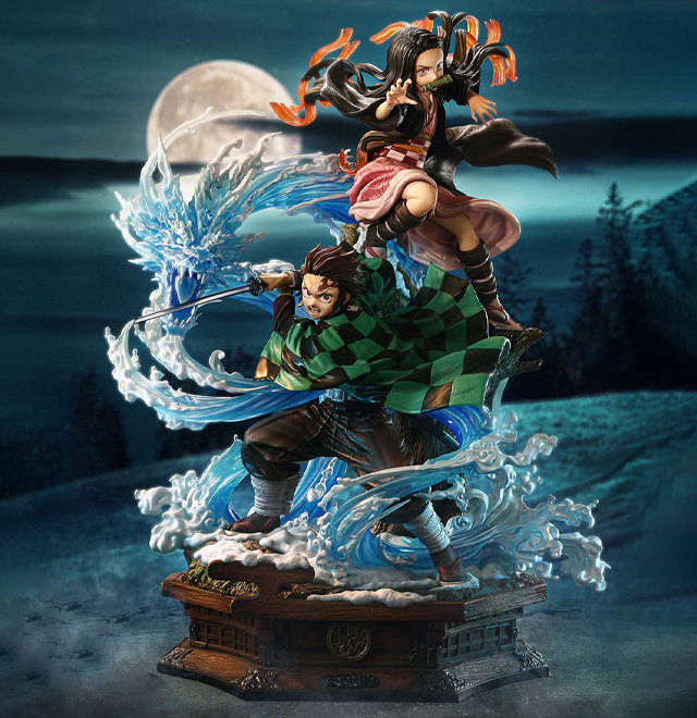 Kamado Tanjiro & Kamado Nezuko (Demon Slayer) Statue