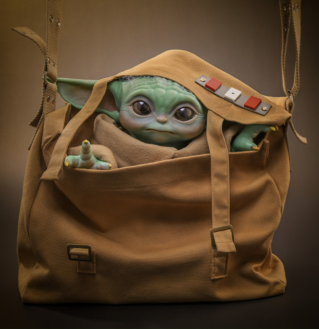 Grogu Life-Size Figure Ready to Ship