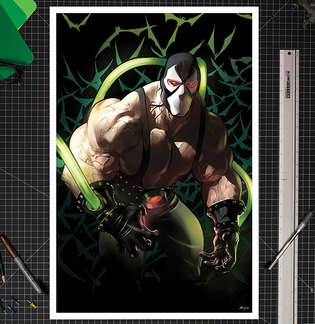 Bane Art Print by Pablo Villalobos