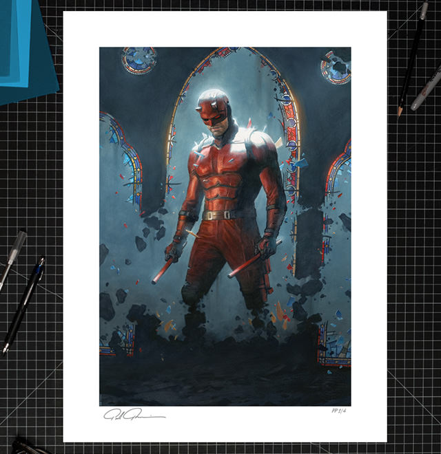 Daredevil: Born Again (Marvel) Art Print by Sideshow Collectibles