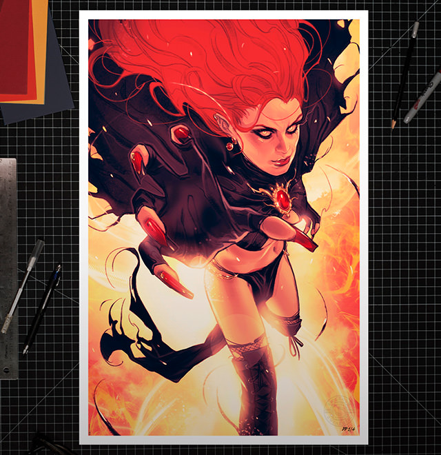 Madelyne Pryor (Marvel) Art Print by Sideshow Collectibles
