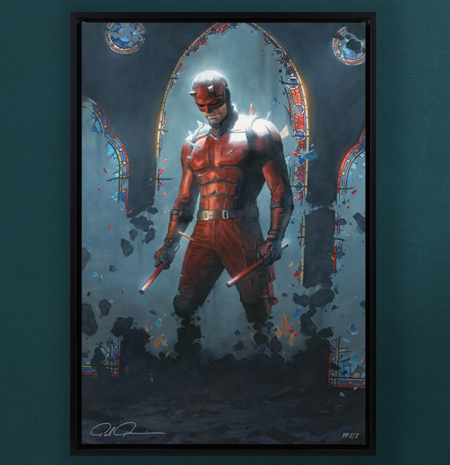 Daredevil: Born Again Fine Art Print