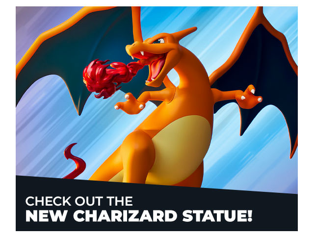 Check Out the New Charizard Statue!