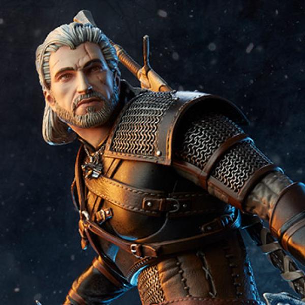 Geralt Statues by Sideshow Collectibles