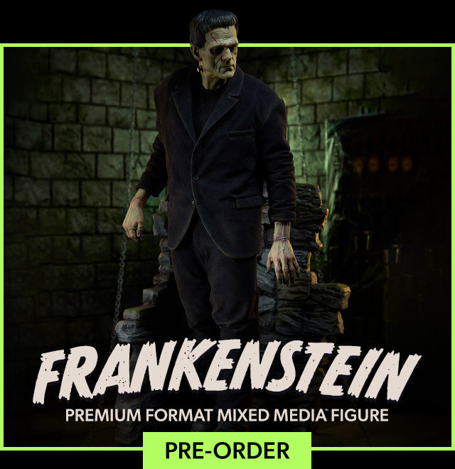 Frankenstein Premium Format Mixed Media Figure