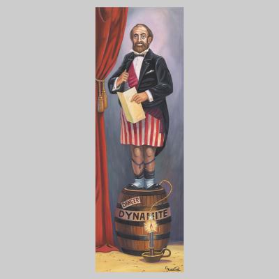 Stretching Portrait: The Ambassador Art Print