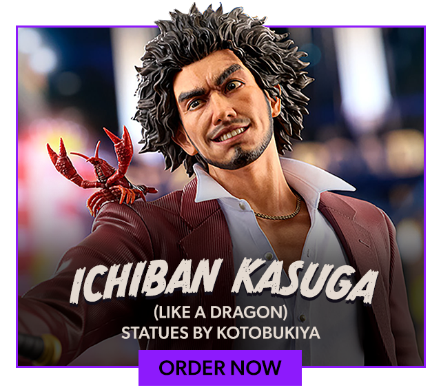 Ichiban Kasuga (Like a Dragon) Statues by Kotobukiya