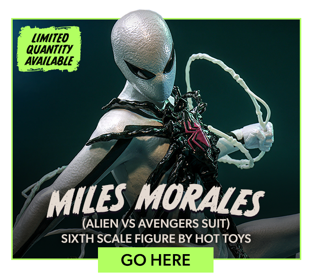 Miles Morales (Aliens Vs. Avengers Suit) Sixth Scale Figure by Hot Toys