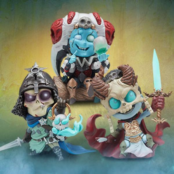 Kier, Relic Ravlatch, & Malavestros: Court-Toons Collectible Set Statues by Sideshow Collectibles