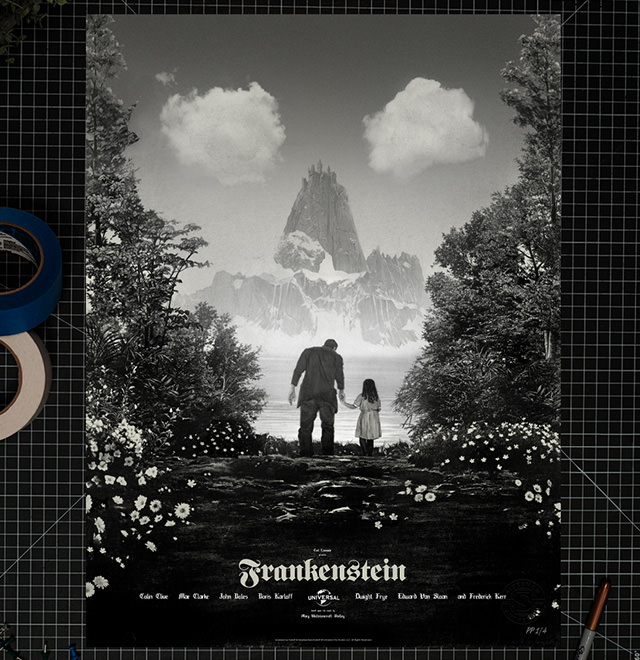 Frankenstein Fine Art Print