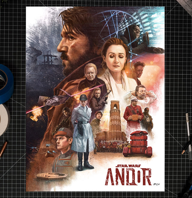 Andor Fine Art Print by artist Wolfgang LeBlanc