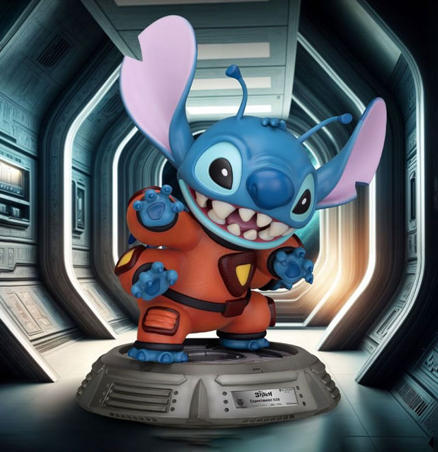 Experiment 626 Statue - Lilo & Stitch - Master Craft (Beast Kingdom)