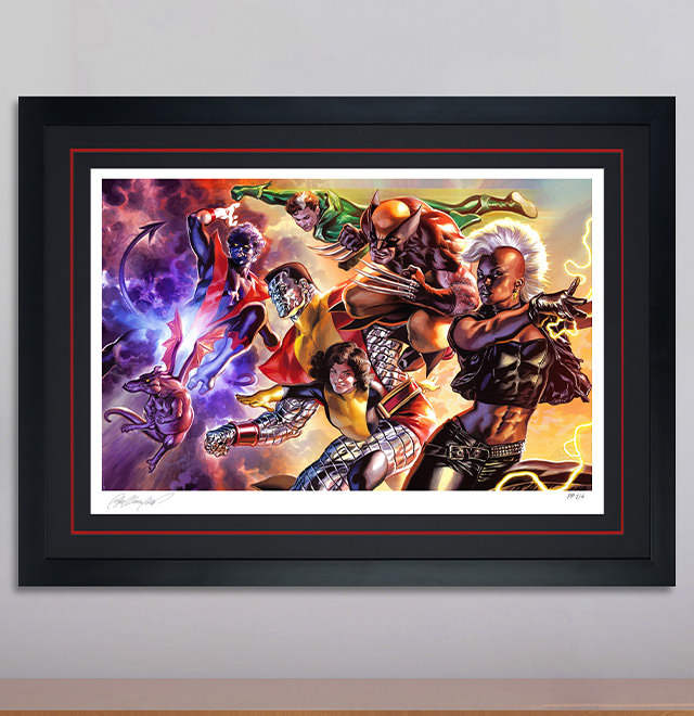 The X-Men Art Print by Felipe Massafera