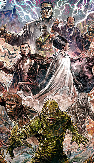 Universal Monsters Fine Art Print