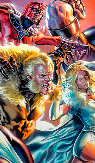 The Brotherhood of Mutants Fine Art Print