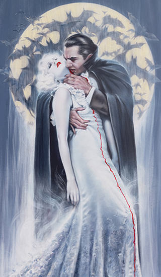 Dracula: The Kiss Fine Art Print