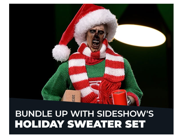 Bundle Up with Sideshow’s Holiday Sweater Set