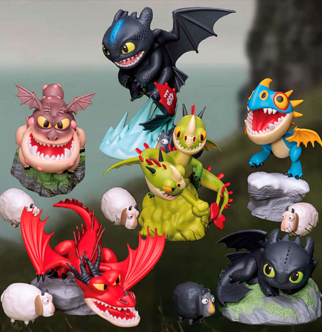 How To Train Your Dragon Blind Box Set (Beast Kingdom)