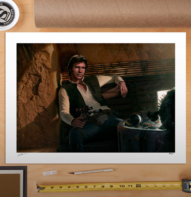 Han Solo™: Sorry About the Mess (Star Wars) Art Print by Sideshow Collectibles