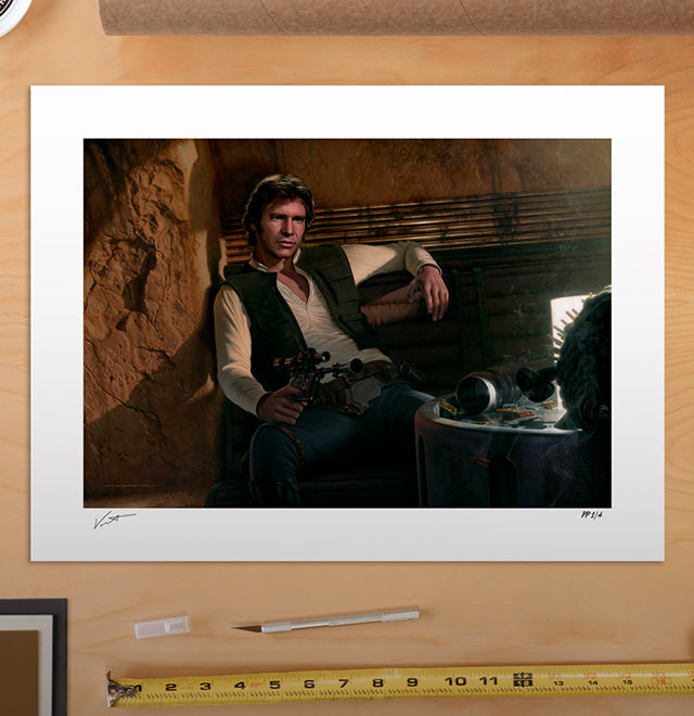 Han Solo: Sorry About the Mess Fine Art Print 
