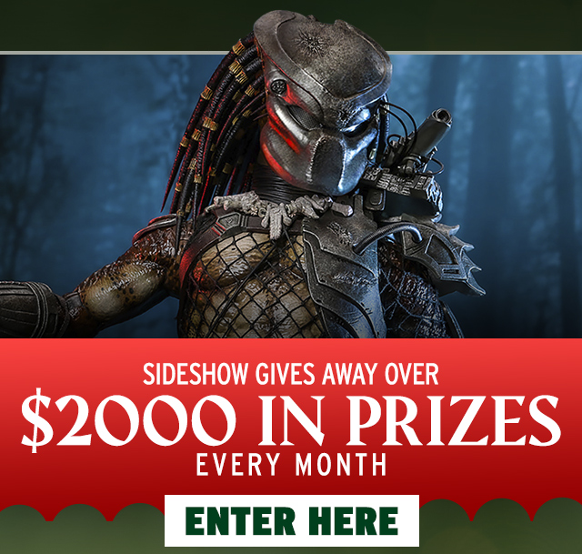 Sideshow gives away over $2000 in prizes every month.