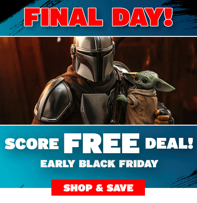 Final Day! Score one of these FREE deals with qualifying purchase.*