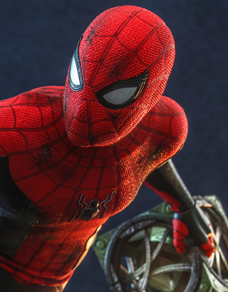 Spider-Man (Battling Version) Movie Promo Edition Sixth Scale Figure by Hot Toys