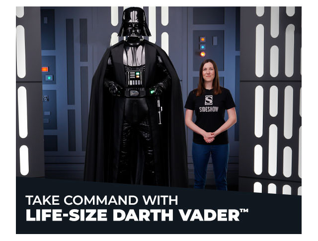 Take Command with Life-Size Darth Vader™
