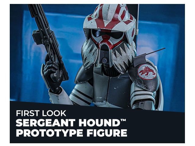 First Look: Sergeant Hound™ Prototype Figure