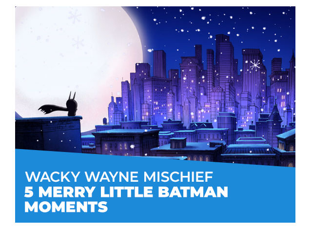 Wacky Wayne Mischief: 5 Merry Little Batman Moments