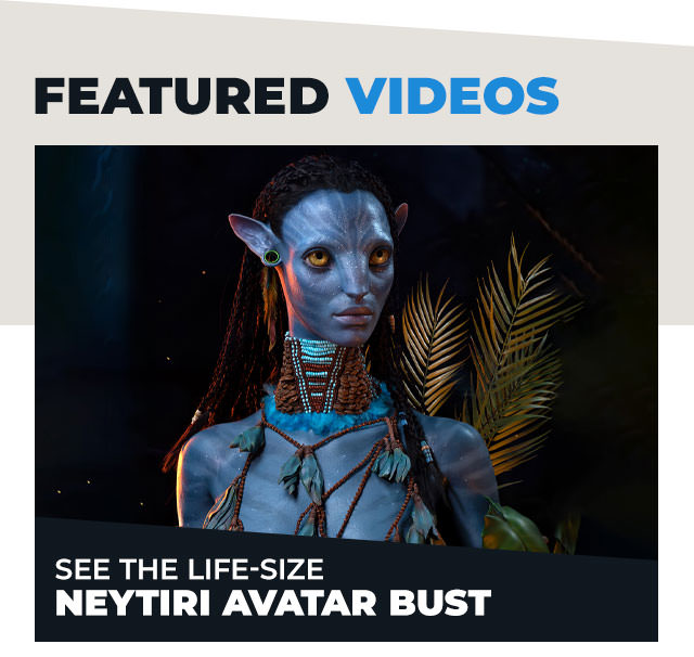 See the Life-Size Neytiri Avatar Bust