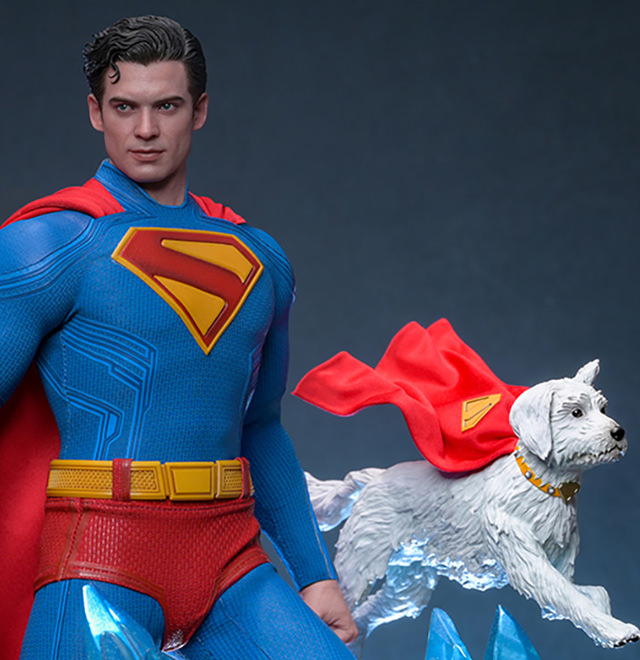 Superman & Krypto Sixth Scale Figure Set