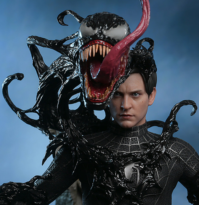 Spider-Man (Black Suit) (Deluxe Version) (Special Edition) Sixth Scale Figure
