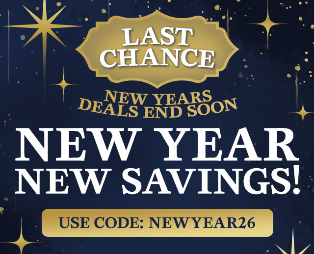 START THE YEAR WITH SAVINGS!