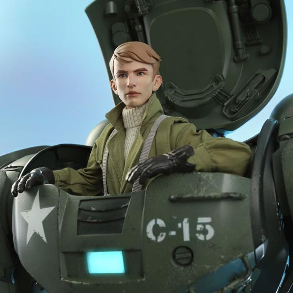 Steve Rogers and The Hydra Stomper Sixth Scale Figure Set by Hot Toys