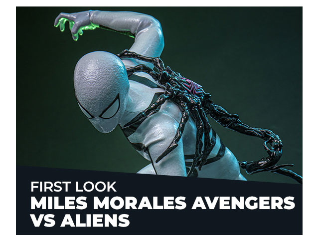 First Look: Miles Morales Avengers vs Aliens