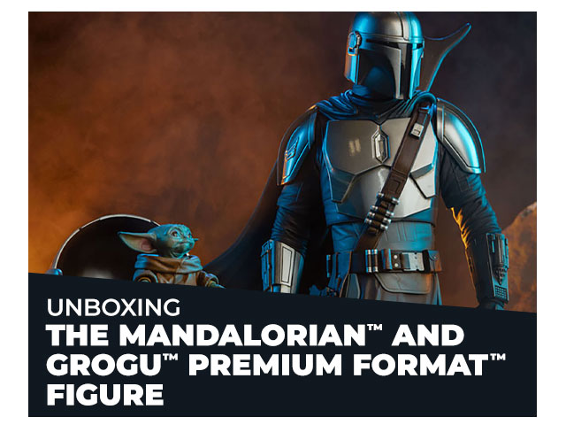 Unboxing The Mandalorian™ and Grogu™ Premium Format™ Figure