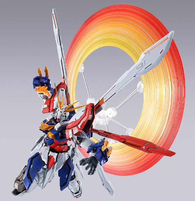 Burning Gundam & Burning Gundam Second Action Figure
